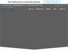 Tablet Screenshot of mikespoolservice.com